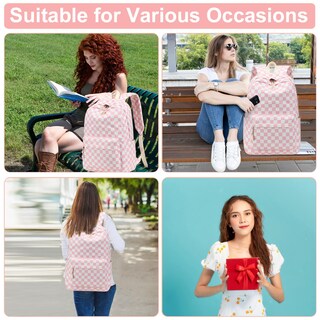 Foto 6 | Foto 6 | Mochila Escolar Bluboon Para Adolescentes En Pana 13 Pulgadas - Venta Internacional.