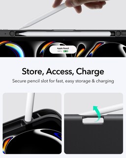 Foto 7 | Foto 7 | Funda Esr Para Ipad Pro De 13 Pulgadas (m5/m4) 2025/2024 Con Soporte Para Lápiz - Venta Internacional.