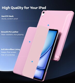 Foto 3 | Foto 3 | Funda Timovo Para Ipad Air 13 Pulgadas (m3/m2-2025/2024) Rosa - Venta Internacional.