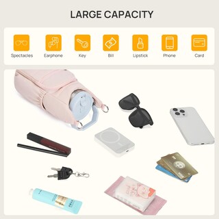 Foto 6 | Foto 6 | Bolso Portabotellas Telena Rfid Bandolera Rosa - Venta Internacional.