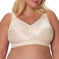 Sujetador Playtex 18 Horas Cómodo Inalámbrico Color Beige Natural 42 D - Venta Internacional.