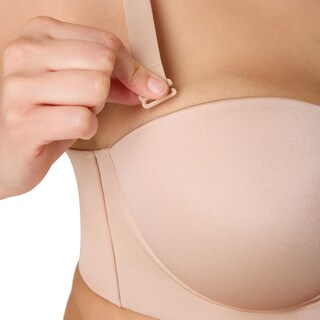 Foto 5 | Foto 5 | Sostén Sin Tirantes Playtex 4801 Almendra Con Tirantes Convertibles - Venta Internacional.