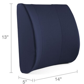 Foto 7 | Foto 7 | Almohada De Soporte Lumbar Dmi Para Silla Con Funda Removible Azul Marino - Venta Internacional.