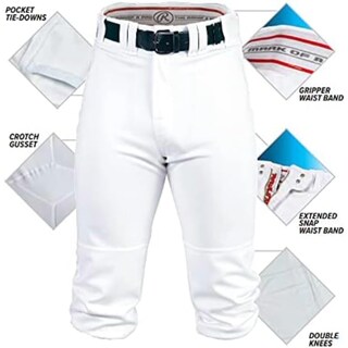 Foto 3 | Foto 3 | Pantalón De Béisbol Rawlings Pro 150 Knicker Gris Juvenil Grande - Venta Internacional.