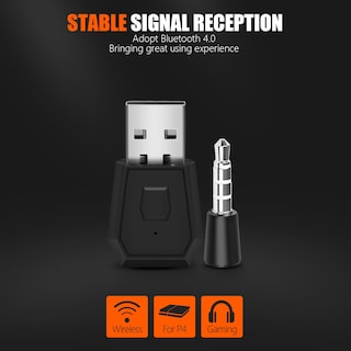 Foto 6 | Foto 6 | Adaptador Usb Bluetooth Dongle Para Receptor De Auriculares Ps4 - Venta Internacional.