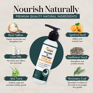 Foto 2 | Foto 2 | Acondicionador Sin Enjuague Con Leche De Cabra Y Sebo De Res 240 Ml - Venta Internacional.