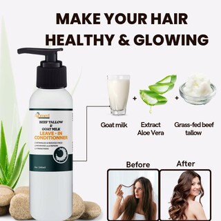 Foto 3 | Foto 3 | Acondicionador Sin Enjuague Con Leche De Cabra Y Sebo De Res 240 Ml - Venta Internacional.