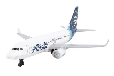 Foto 3 | Foto 3 | Avión De Juguete Daron Alaska Airlines De Metal Fundido Para Niños 3+ - Venta Internacional.