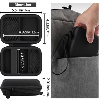 Foto 6 | Foto 6 | Estuche De Viaje Para La Unidad Tens Omron Pm500 Max Power Relief - Venta Internacional.