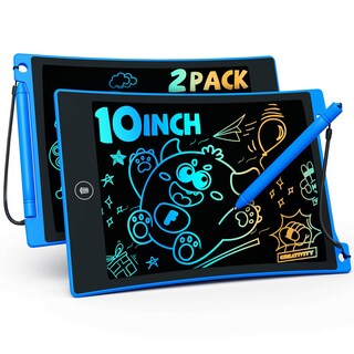 Foto 1 | Foto 1 | Tableta De Escritura Lcd Tekfun De 10 Pulgadas Con Lápiz Capacitivo Antipérdida Paquete De 2 Azul - Venta Internacional.