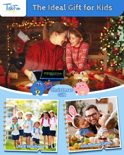 Foto 3 | Foto 3 | Tableta De Escritura Lcd Tekfun De 10 Pulgadas Con Lápiz Capacitivo Antipérdida Paquete De 2 Azul - Venta Internacional.