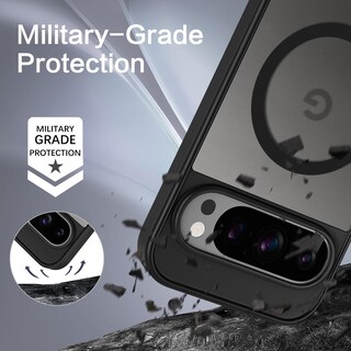 Foto 4 | Foto 4 | Funda Bentoben Para Google Pixel 9 Pro Xl Con Magsafe Negra - Venta Internacional.