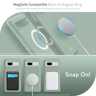 Foto 3 | Foto 3 | Funda Tudia Mergegrip Para Google Pixel 7a 2023 En Verde Lily - Venta Internacional.