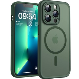 Foto 1 | Foto 1 | Funda Magnética Tocol Para Iphone 13 Pro Max 6.7'' Verde - Venta Internacional.