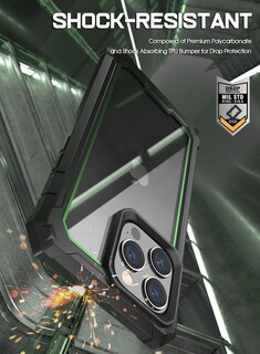 Foto 6 | Foto 6 | Funda Poetic Guardian Compatible Con Iphone 14 Pro Max De 6.7 Pulgadas - Venta Internacional.