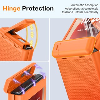 Foto 3 | Foto 3 | Funda Magnética Oterkin Con Protector De Pantalla Para Samsung Z Flip 7 - Venta Internacional.