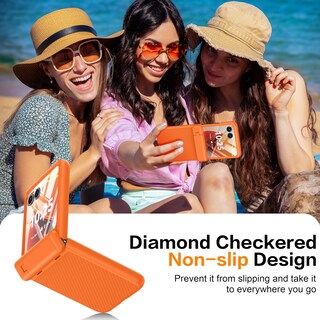 Foto 7 | Foto 7 | Funda Magnética Oterkin Con Protector De Pantalla Para Samsung Z Flip 7 - Venta Internacional.