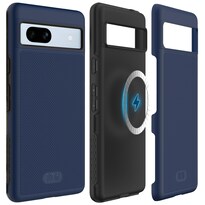 Funda Tudia Mergegrip Para Google Pixel 7a 2023 Azul Índigo - Venta Internacional.