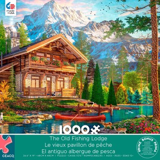 Foto 1 | Foto 1 | Rompecabezas Ceaco La Antigua Cabaña De Pescadores 1000 Piezas - Venta Internacional.