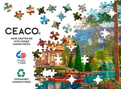 Foto 5 | Foto 5 | Rompecabezas Ceaco La Antigua Cabaña De Pescadores 1000 Piezas - Venta Internacional.