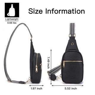 Foto 6 | Foto 6 | Bolso Bandolera Telena De Cuero Vegano Para Mujer Negro - Venta Internacional.