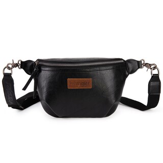 Foto 1 | Foto 1 | Fanny Pack Wrangler Tamaño Grande Para Mujer Y Hombre Color Negro - Venta Internacional.