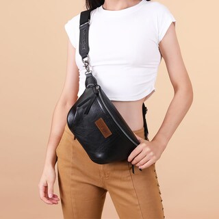 Foto 2 | Foto 2 | Fanny Pack Wrangler Tamaño Grande Para Mujer Y Hombre Color Negro - Venta Internacional.