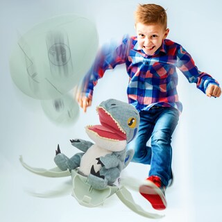 Foto 5 | Foto 5 | Huevo De Dinosaurio Con Peluche Desplegable ¡guau! Cosas: Jurassic World - Venta Internacional.