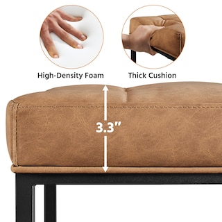 Foto 6 | Foto 6 | Juego De 2 Taburetes De Bar Yaheetech 60 Cm Altura De Mostrador Color Marrón - Venta Internacional.