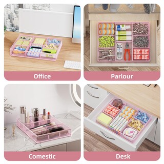 Foto 5 | Foto 5 | Organizador De Cajones Para Escritorio Marbrasse De Malla Metálica Con 5 Compartimentos - Venta Internacional.