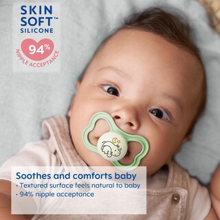 Foto 5 | Foto 5 | Chupete Mam Air Matte Para Piel Sensible Para Niñas Mayores De 6 Meses Paquete De 4 - Venta Internacional.
