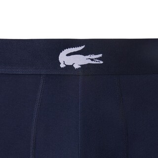 Foto 2 | Foto 2 | Bóxers Lacoste Para Hombre De Algodón Con Estiramiento Y Estampado Grande De Cocodrilo Paquete De 3 - Venta Internacional.