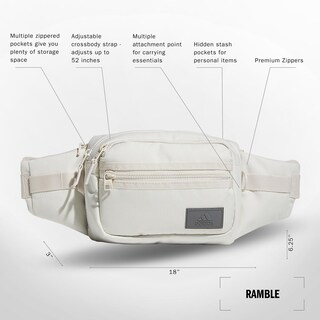 Foto 2 | Foto 2 | Bolso Cruzado Adidas Ramble Para Festivales Viajes Y Senderismo - Venta Internacional.