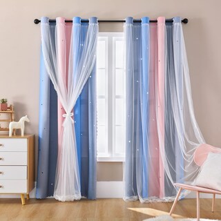 Foto 1 | Foto 1 | Cortinas Blackout Xidi Dream Star Para Cuarto Infantil W132 X L213 Cm - Venta Internacional.