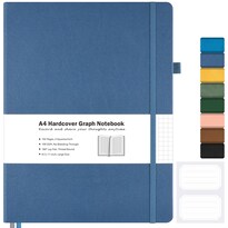 Cuaderno Maleden Papel Cuadriculado A4 21 X 29 7 Cm Tapa Dura 192 Págs. - Venta Internacional.