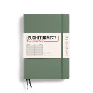 Foto 1 | Foto 1 | Cuaderno Leuchtturm1917 Tapa Dura Mediano A5 251 Páginas Oliva - Venta Internacional.