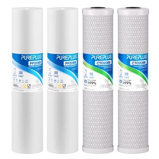 Foto 1 | Foto 1 | Kit Combo De Cartuchos De Filtro De Agua Pureplus 20x4.5 5 Micrones - Venta Internacional.