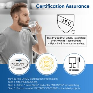 Foto 6 | Foto 6 | Kit Combo De Cartuchos De Filtro De Agua Pureplus 20x4.5 5 Micrones - Venta Internacional.