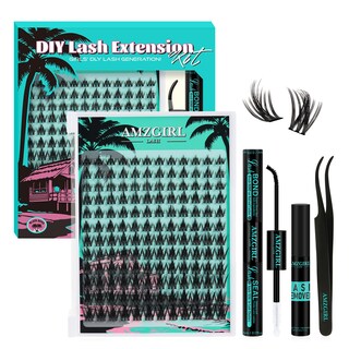 Foto 1 | Foto 1 | Kit De Extensión De Pestañas Amzgirl Fairy Lash Clusters 144 Piezas - Venta Internacional.