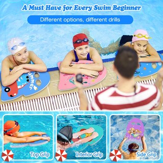 Foto 3 | Foto 3 | Tabla De Natación Moko Medusa De Dibujos Animados Para Niños Color Índigo - Venta Internacional.