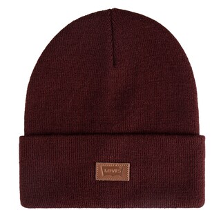 Foto 1 | Foto 1 | Gorro Beanie Levi's Hero Granate De Punto Elástico - Venta Internacional.