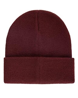 Foto 3 | Foto 3 | Gorro Beanie Levi's Hero Granate De Punto Elástico - Venta Internacional.