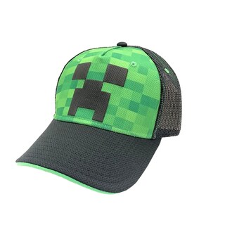 Foto 1 | Foto 1 | Gorra Bioworld Minecraft Creeper Face Mesh Comfort Youth - Venta Internacional.