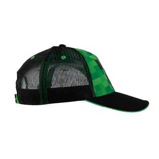 Foto 4 | Foto 4 | Gorra Bioworld Minecraft Creeper Face Mesh Comfort Youth - Venta Internacional.