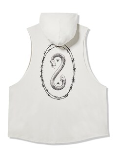 Foto 3 | Foto 3 | Sudadera Sin Mangas Under Armour Project Rock Snake Para Hombre Blanca - Venta Internacional.