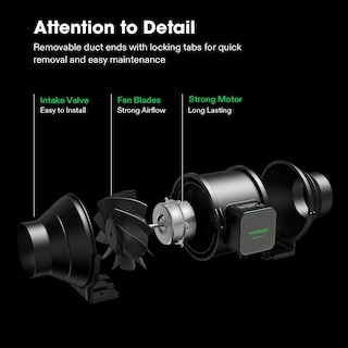 Foto 2 | Foto 2 | Kit Inteligente De Filtración De Aire Vivosun S4 Con Ventilador Aerozesh S4 - Venta Internacional.