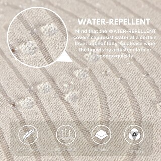 Foto 2 | Foto 2 | Juego De 6 Fundas Para Asiento De Sillas De Comedor Resistentes Al Agua Searchi - Venta Internacional.