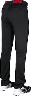 Foto 4 | Foto 4 | Pantalones De Béisbol Rawlings Bp31sr Corte Semi-relajado Negro Para Adultos - Venta Internacional.