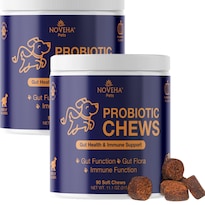 Masticables Probióticos Noveha Para La Salud Intestinal Definitiva De Perros 180 Masticables - Venta Internacional.
