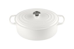 Horno Holandés Le Creuset De Hierro Fundido Esmaltado Signature 6 75 L Blanco - Venta Internacional.
